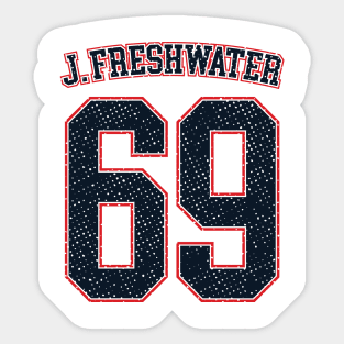 Joey Freshwater 69 v2 Sticker
